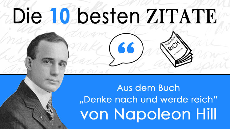 Die 10 Besten Zitate Aus Dem Buch Denke Nach Und Werde